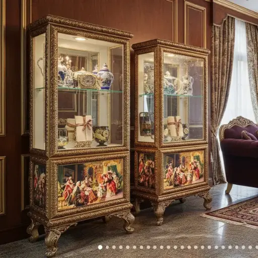 بوفه طرح دار ایتالیا